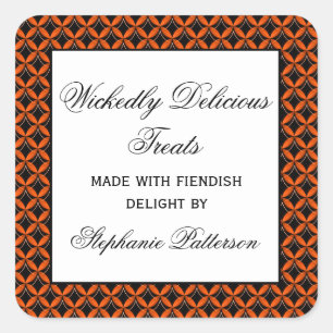 Stickers de cuisson à l'Halloween Glam Fancy Uptow