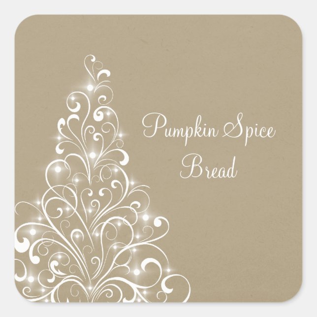 Stickers De Cuisson Arbre De Vacances, Latte (Devant)