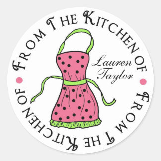 Stickers de cuisson cuisine tablier