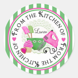 Stickers de cuisson Shabby Chic Cupcake