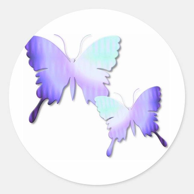 Stickers de design papillon (Devant)