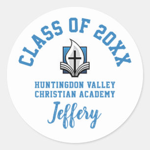 Stickers de diplôme Huntingdon Valley Christian