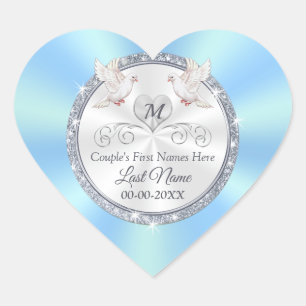 Stickers De Faveur De Mariage Personnalisé, En For
