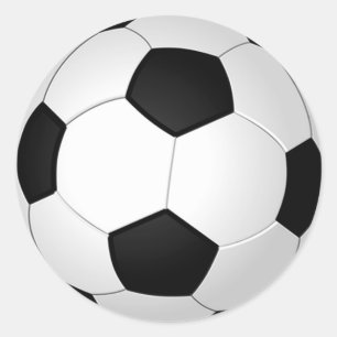 Stickers de football rond de 3 pouces pour écrire 