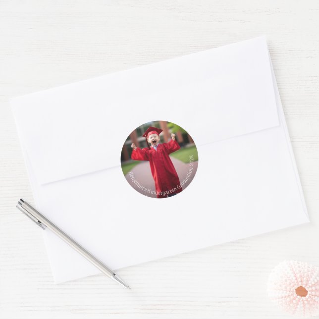 Stickers de graduation pour enfants mignons (Enveloppe)