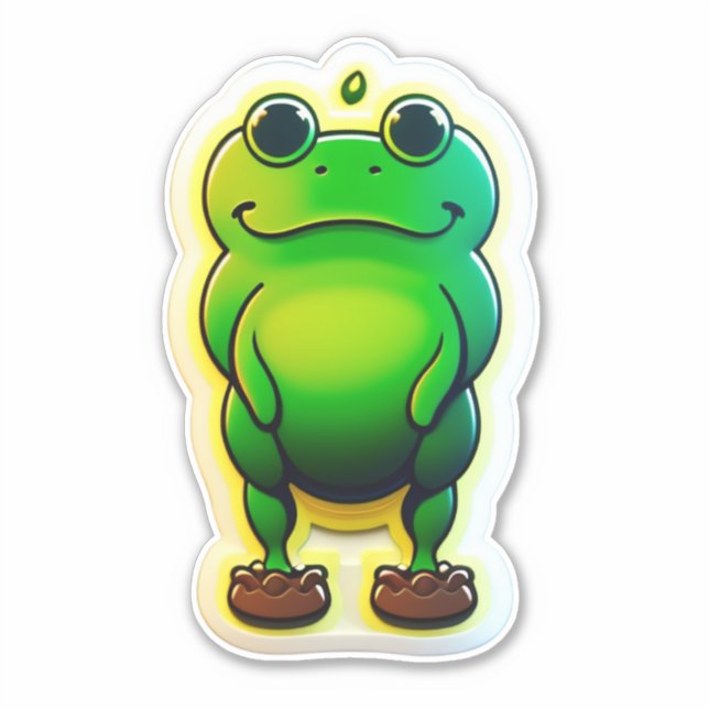 Stickers de grenouille adorables pour chaque occas (Devant)