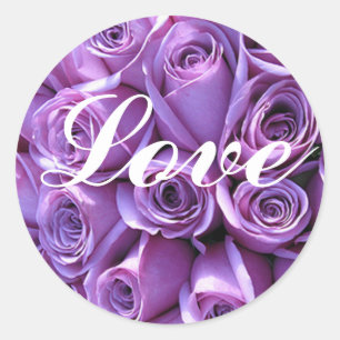 Stickers de joint d'enveloppe LOVE