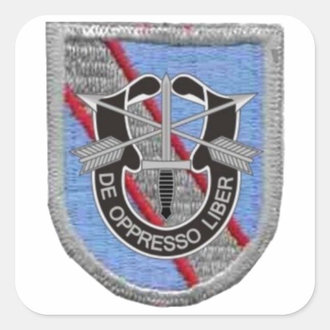 STICKERS DE LA 297E COMPAGNIE INTEL MILITAIRE FLAS (Devant)