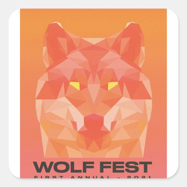 Stickers de la Fête du loup 2021 (Devant)