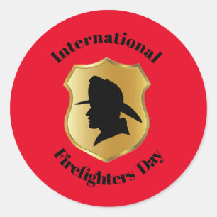 Stickers de la Journée internationale des pompiers