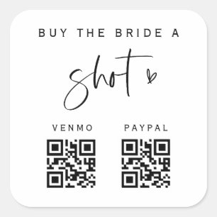 Stickers de la partie de la Bachelorette QR Parti