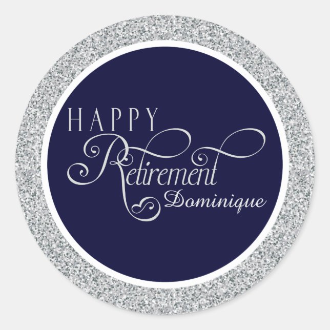 Stickers de la partie de retraite moderne (Devant)