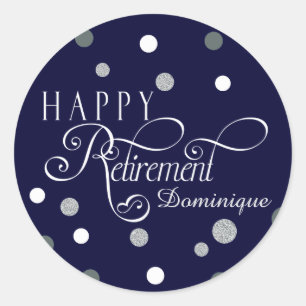 Stickers de la partie de retraite moderne