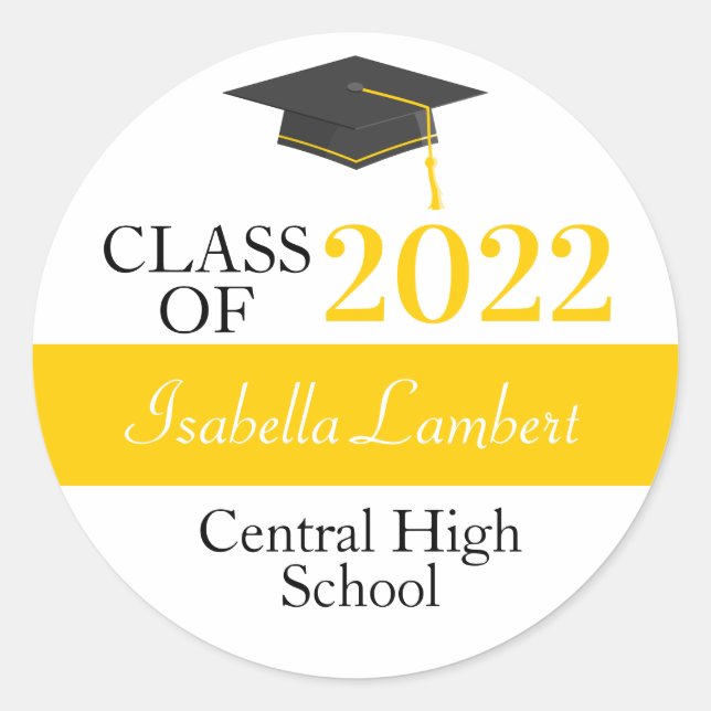 Stickers de la partie noire et or Favoriser (Devant)