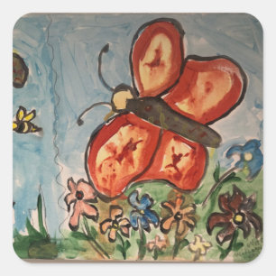 stickers de la série printemps emballage de la gar