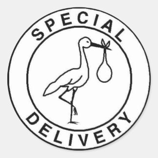 Stickers de livraison spéciale