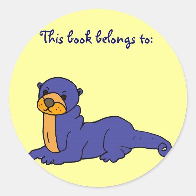 Stickers de livre BQ-Otter (Devant)