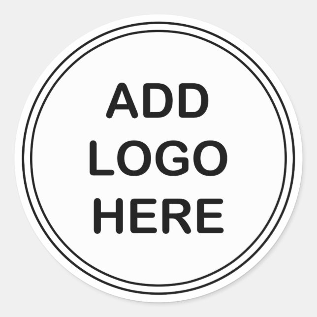Stickers de logo personnalisés pour les entreprise (Devant)