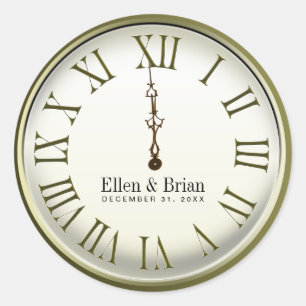 Stickers de mariage du Nouvel An