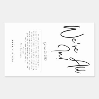 Stickers de mariage favori du pont de carte