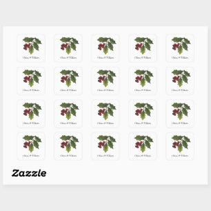Stickers de mariage Holly Holiday