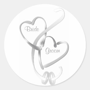Stickers de mariage personnalisés