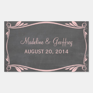 Stickers de Mariage Pink Flourish