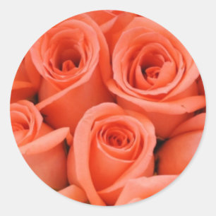 Stickers de mariage Rose et sceaux d'enveloppes