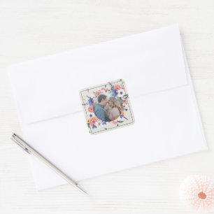 Stickers de mariage Wild Love Fleur sauvage Boho W