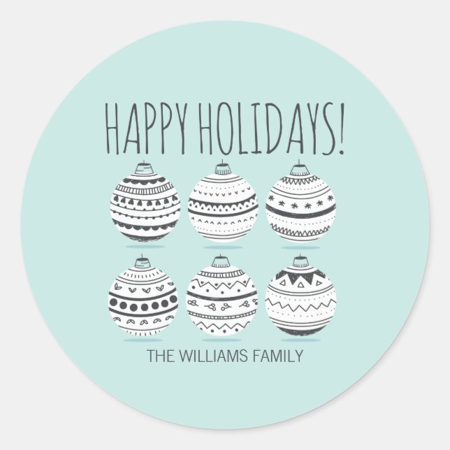 Stickers de Noël (Devant)