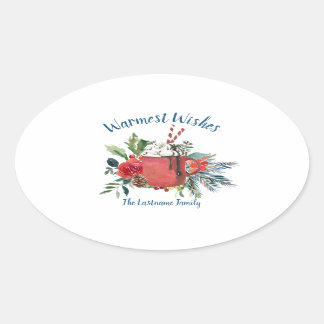 Stickers de Noël au chocolat chaud