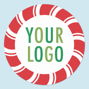 Stickers de Noël avec logo Pepperment