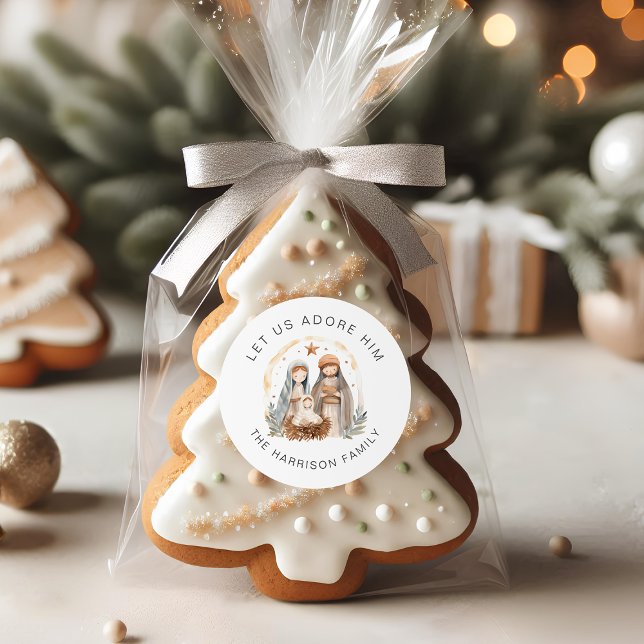 Stickers de Noël de la Nativité Religieuse Personn (Créateur téléchargé)