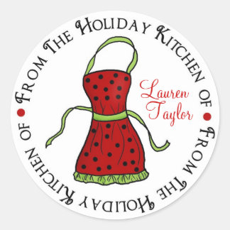 Stickers de Noël de l'Cuisine d'avril