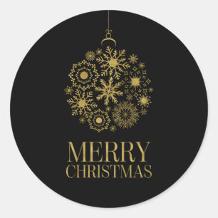 Stickers de Noël de Noël de l'ornement de flocon d