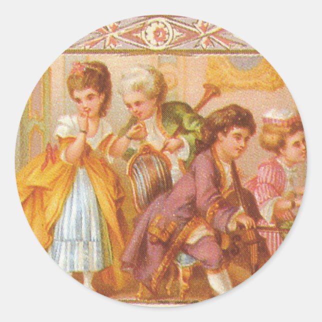 STICKERS DE NOËL DES ANNÉES 1800 POUR SCRAPBOOKS & (Devant)