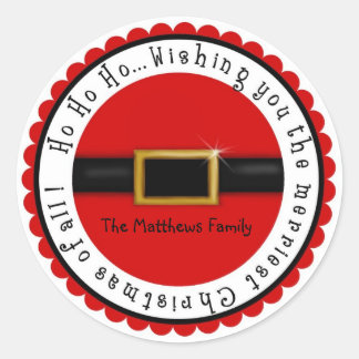 Stickers de Noël du Père Noël