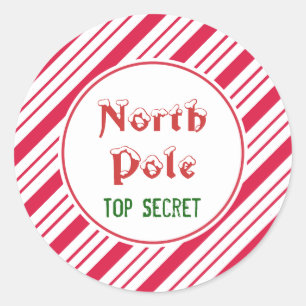 Stickers de Noël du Pôle Nord