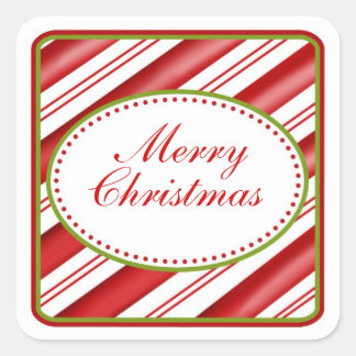 Stickers de Noël en bande sucre de canne