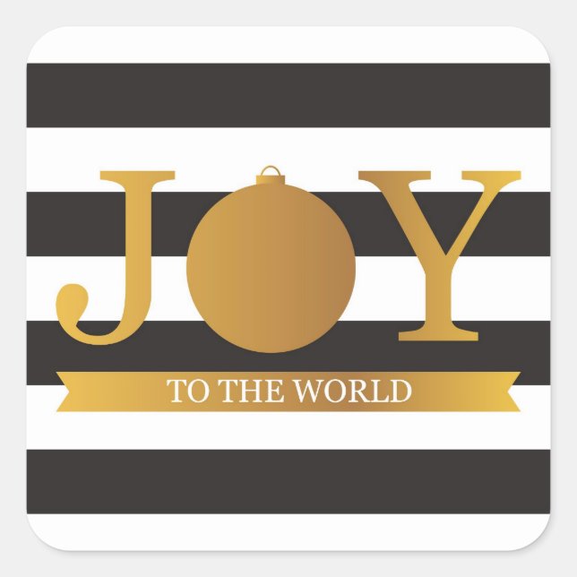 Stickers de Noël Faux Gold Foil (Devant)