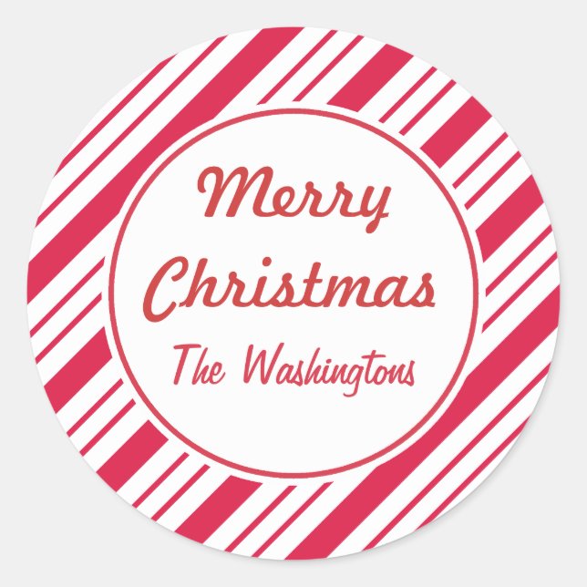 Stickers de Noël Peppermenthe (Devant)