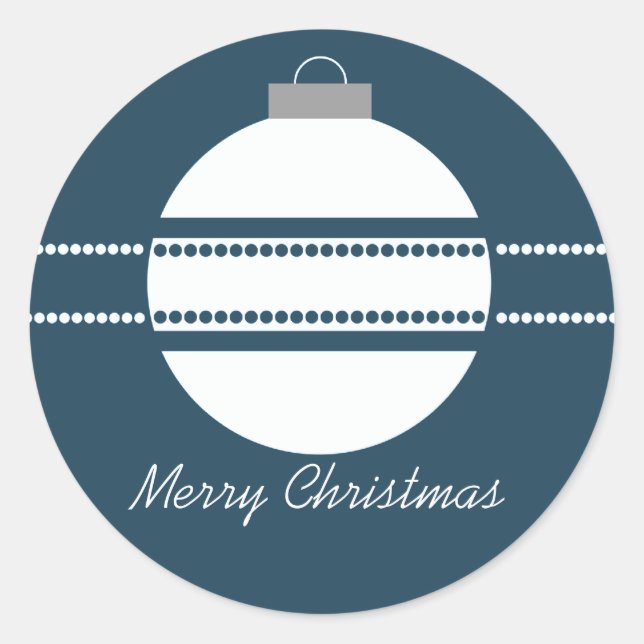 Stickers de Noël simple et chic (Devant)