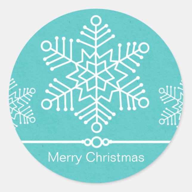 Stickers de Noël Stickers Snowflakes (Devant)
