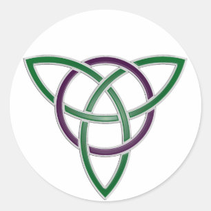 Stickers de noeud de trinité