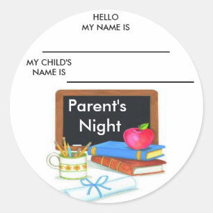 Stickers de nuit du parent