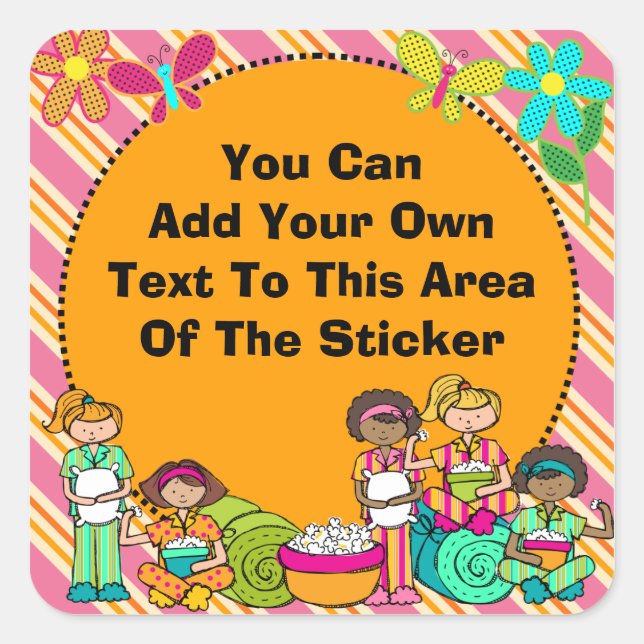 Stickers de partie de bois customisé (Devant)