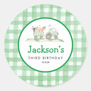 Stickers de partie de tracteur