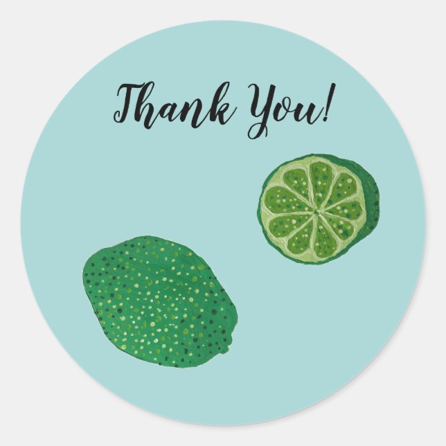 Stickers de partie Tropical Fruit Lime (Devant)