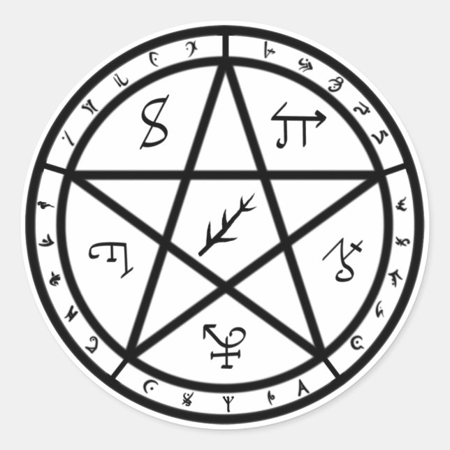 Stickers de phoque - Noir sur Blanc (Devant)