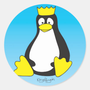 stickers de pingouin king